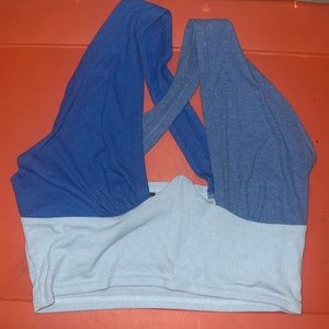 Tri Blue Top